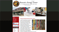Desktop Screenshot of domesticsewingcenter.com